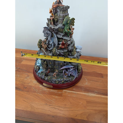Bradford Editions 2007 "Realm Of The Dragons" Mystical Mountain