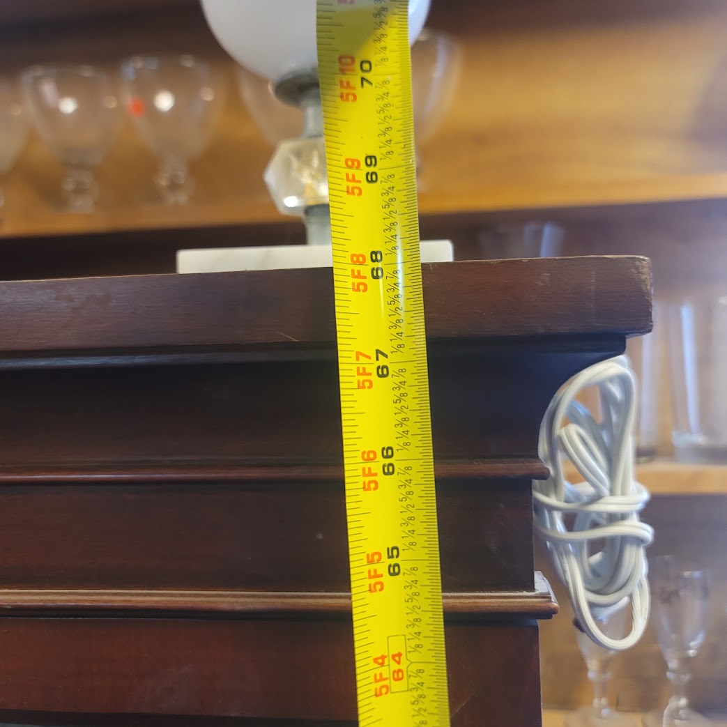 Secondhand Sandies: Petite Wood China Cabinet