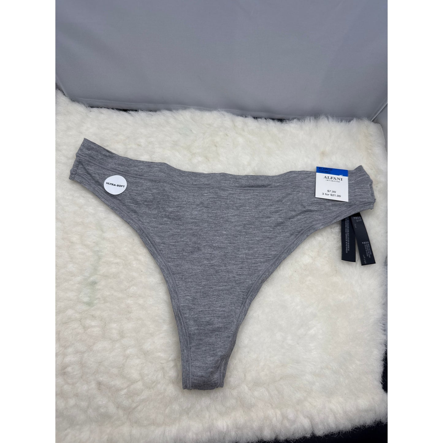 Lot NEW Underwear Panties Size XL ALFANI THONG