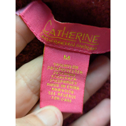 Catherine Malandrino Size Medium wool alpaca sweater turtleneck long sleeve cozy