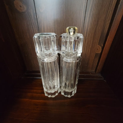 Vintage Acrylic Mr. Dudley Pepper Grinder and Salt Shaker Set