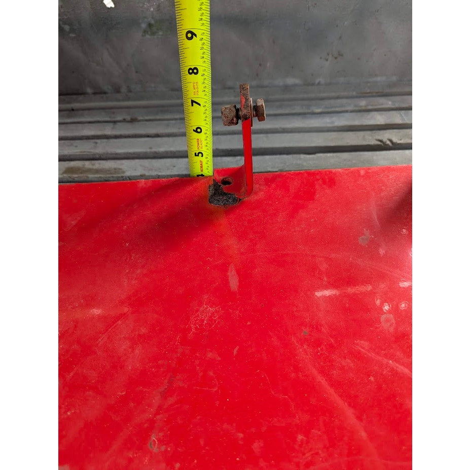 ExMark OEM Steel Dishcarge Chute  USED no mounting bracket