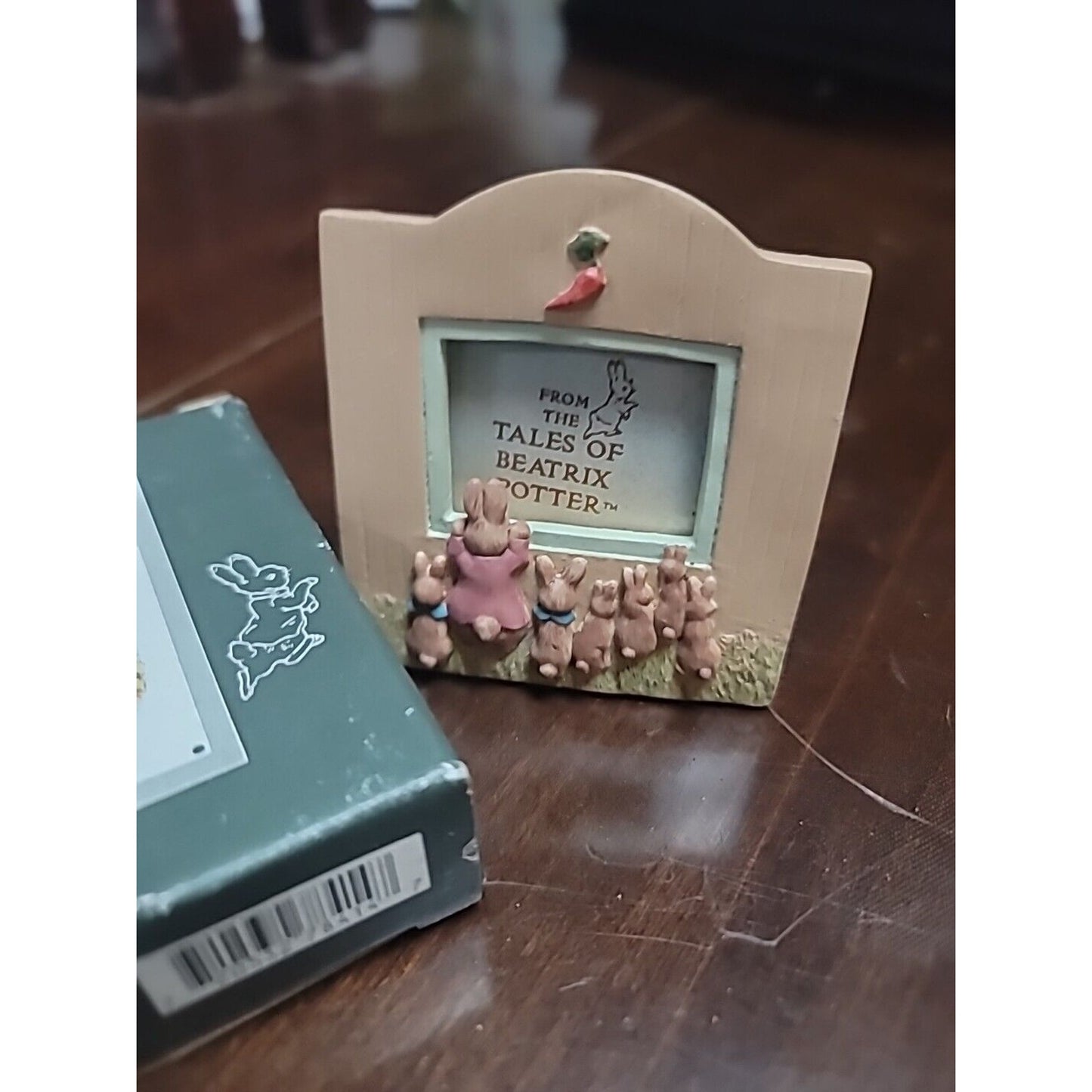 Beatrix Potter Mini Resin Frame FLOPSY BUNNIES vintage New in Box
