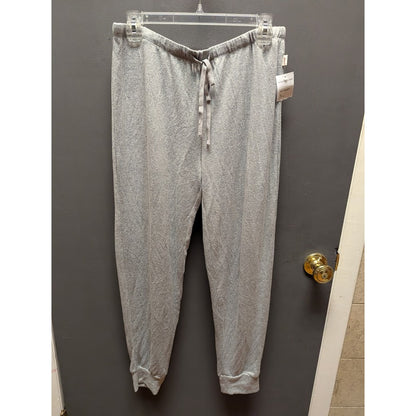 Honeydew Intimates Grey Heather Lounge Jogger Pants Size Large tie Waist Ankle