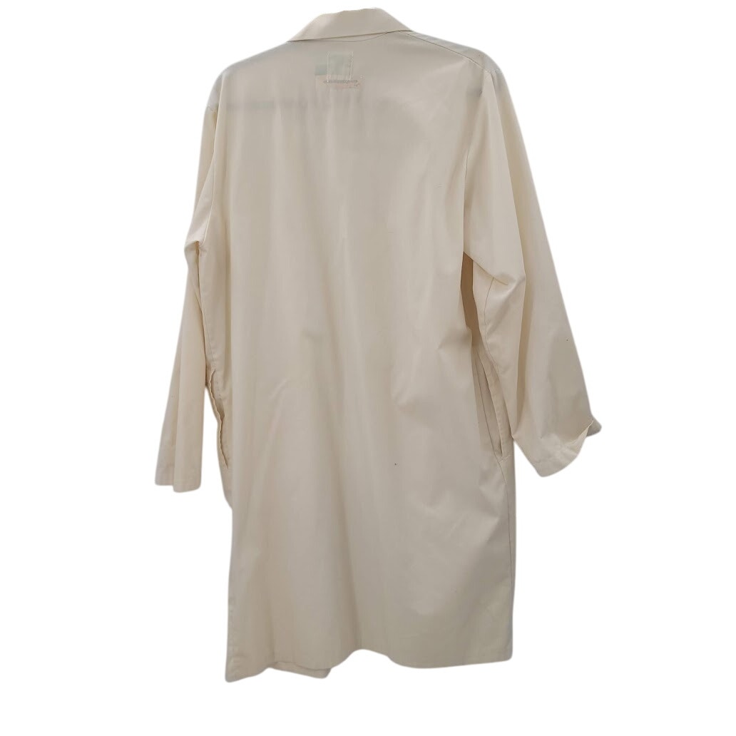 Empire Vintage White-ish Lab Doctor Police Coat Uniform Large single Pocket