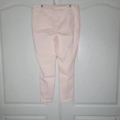 Old Navy ROCKSTAR Light Pink Size 16 Stretchy Super Skinny Jeans never worn