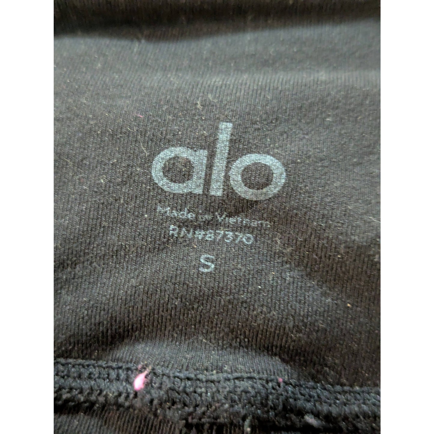 Alo Yoga Black Moto Leggings Women Size Small
