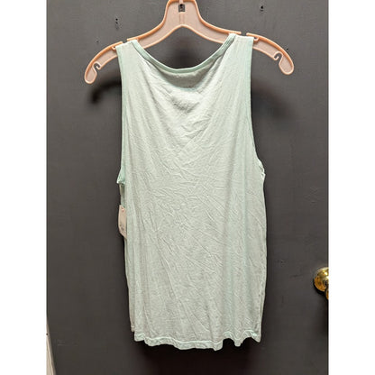 Billabong Sky Views Mint Green Graphic Tank Top Size Medium NEW activewear