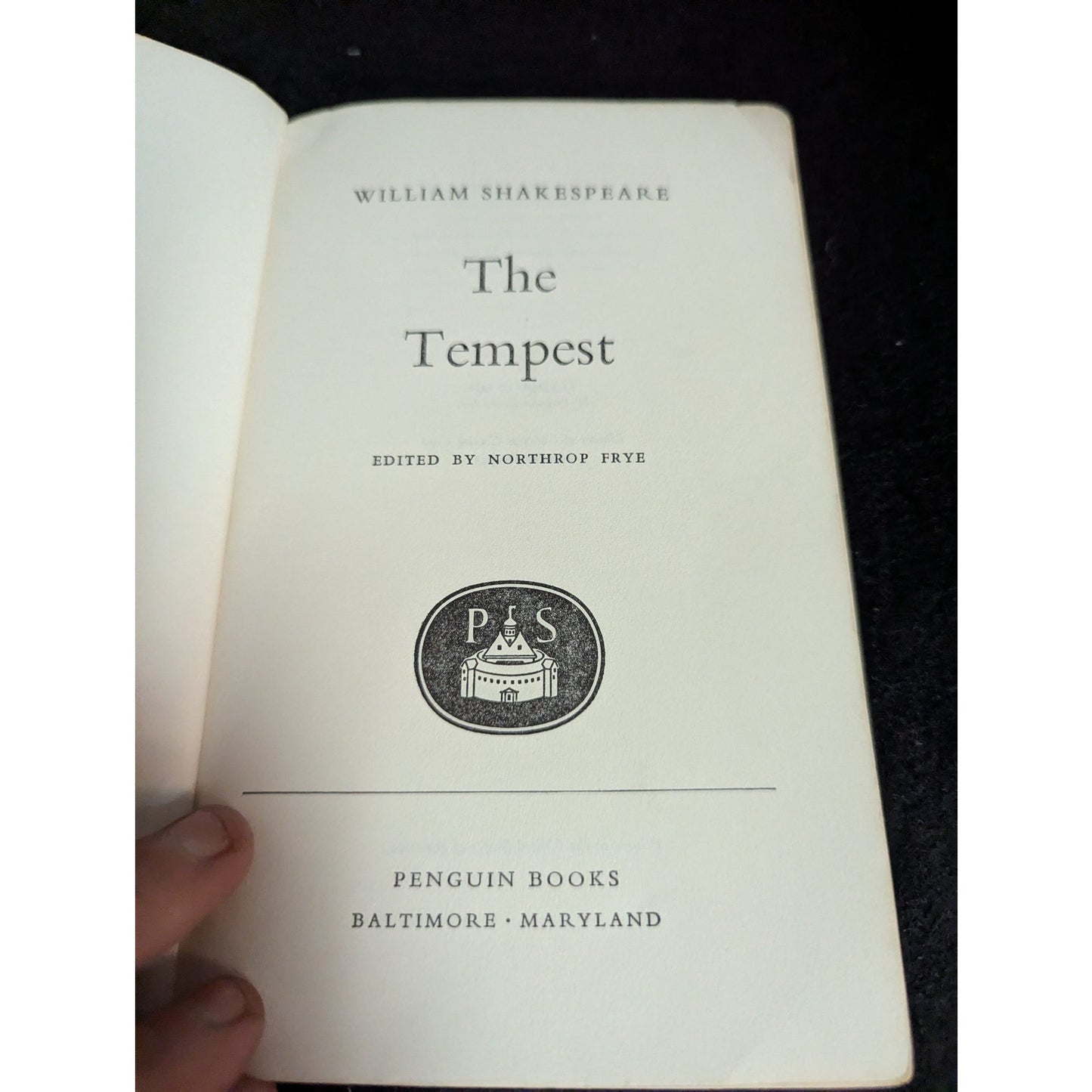 Vintage The Pelican Shakespeare: The Tempest Paperback