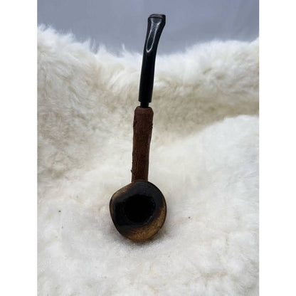 Vintage Bespoke Artisan Live Edge Briar Pipe Artisan OOAK Olice Briar Burl Folk