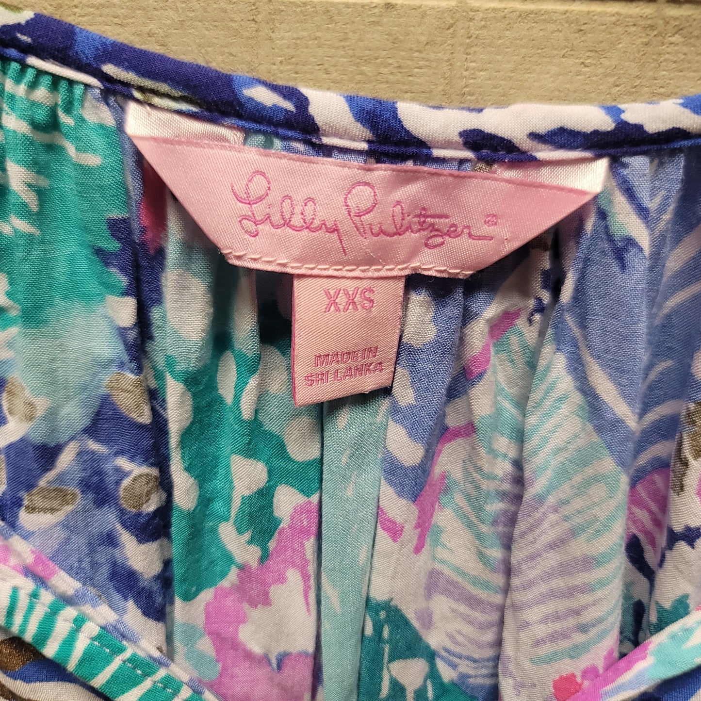 Lilly Pulitzer Size XXS Women's PreOwned Blouse long sleeve