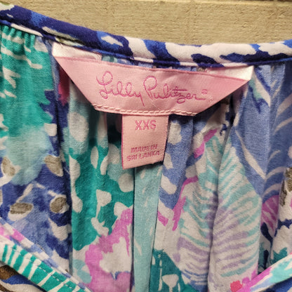 Lilly Pulitzer Size XXS Women's PreOwned Blouse long sleeve