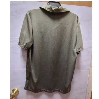 Vintage XL polo Collared shirt Hazel bowling WNBA league Olive Green