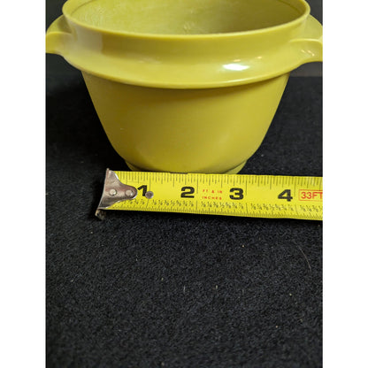 Vintage Tupperware Sunshine Green Servalier Mixing Bowl