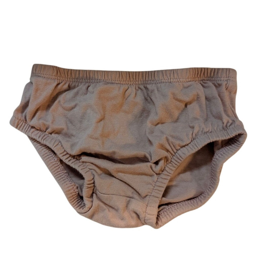 Carter's Baby Girls Beige Ribbed Diaper Cover Bloomers 9 Months