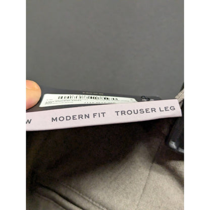 Worthington Taupe Heather Gray Modern Fit Trouser Pants Size 22W NEW