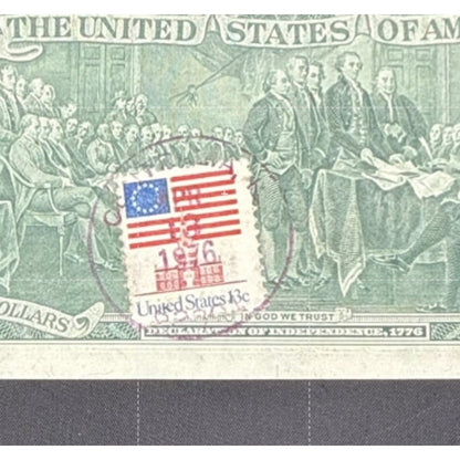 Paper Currency Bank Note USA Paper Money 2$ Series 1976 consecutive see store