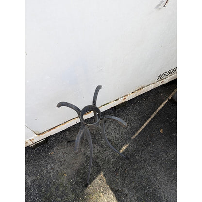 24" Wrought Iron Gazing Ball Stand Globe Holder Gothic Garden Decor