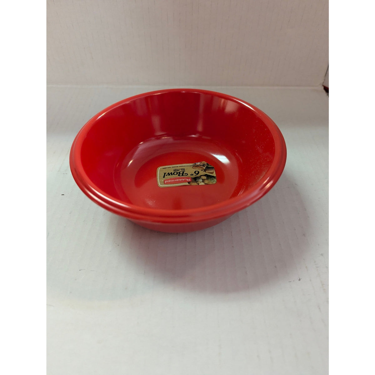 NOS Red Rubbermaid Snack Set Serving tray sandwich plate 6" soup bowl Cup Mug