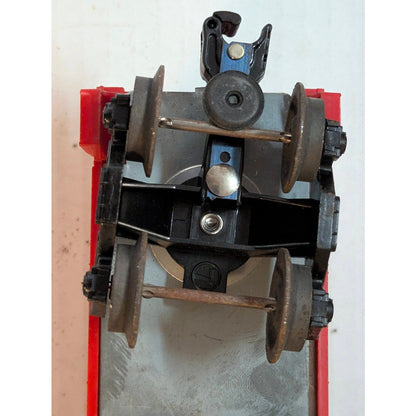 Vintage Red Model Train Caboose Car Metal Undercarriage Lionel #6017