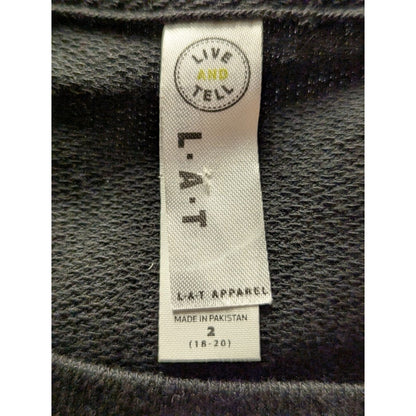 Live and Tell L·A·T Women's Small Celestial Mountain Graphic Sweatshirt