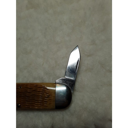 Case XX Folding Pocket KNIFE Elephant Toenail 62050 Light Brown Bone Sunfish 94