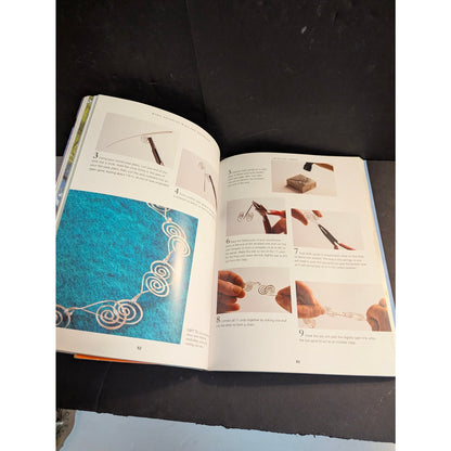 The Complete Guide to Wire & Beaded Jewelry by Linda Jones Softcover Craft Book