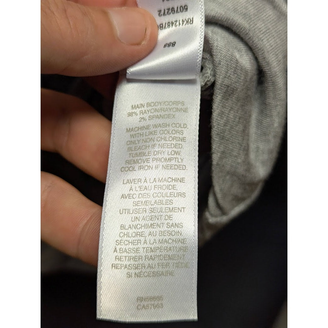 Girls Z By Zella Size Large 10/12 Gray Hoodie Tie Front Sweater Activewear Gym
