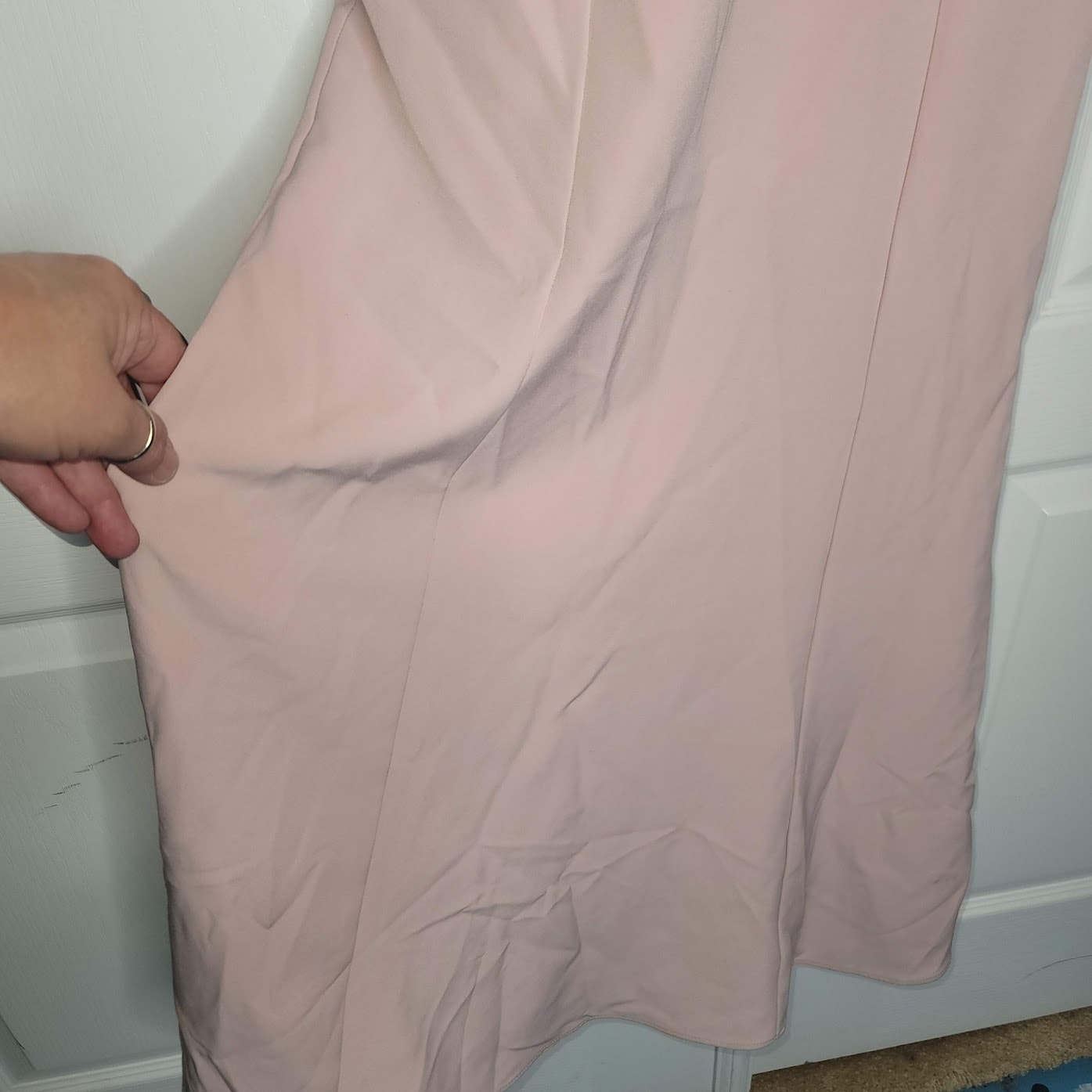 Show Me Your Mumu Morgan Dress Bridesmaid Maxi Dress Vintage Pink  XXS DAMAGED