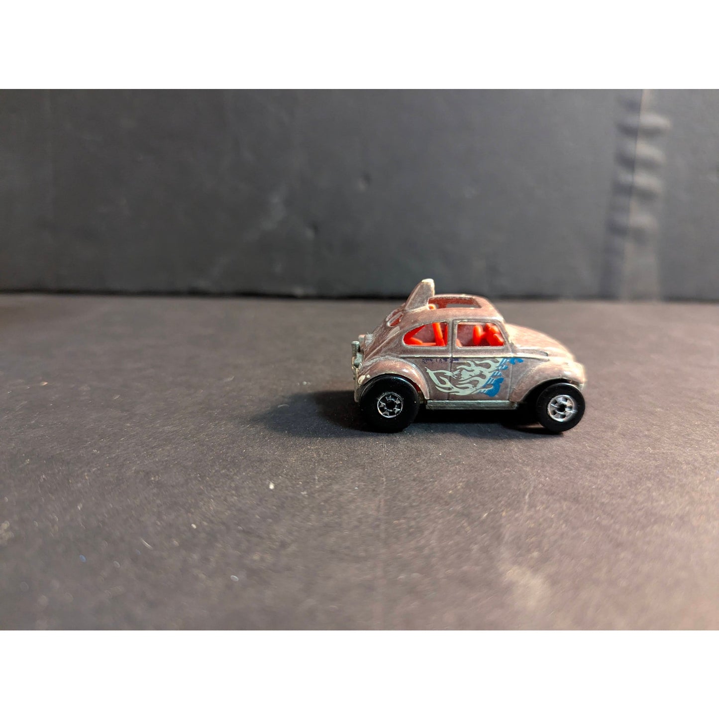 Vintage Hot Wheels Custom Volkswagen Bug Pink Surfboard Diecast Car Malaysia