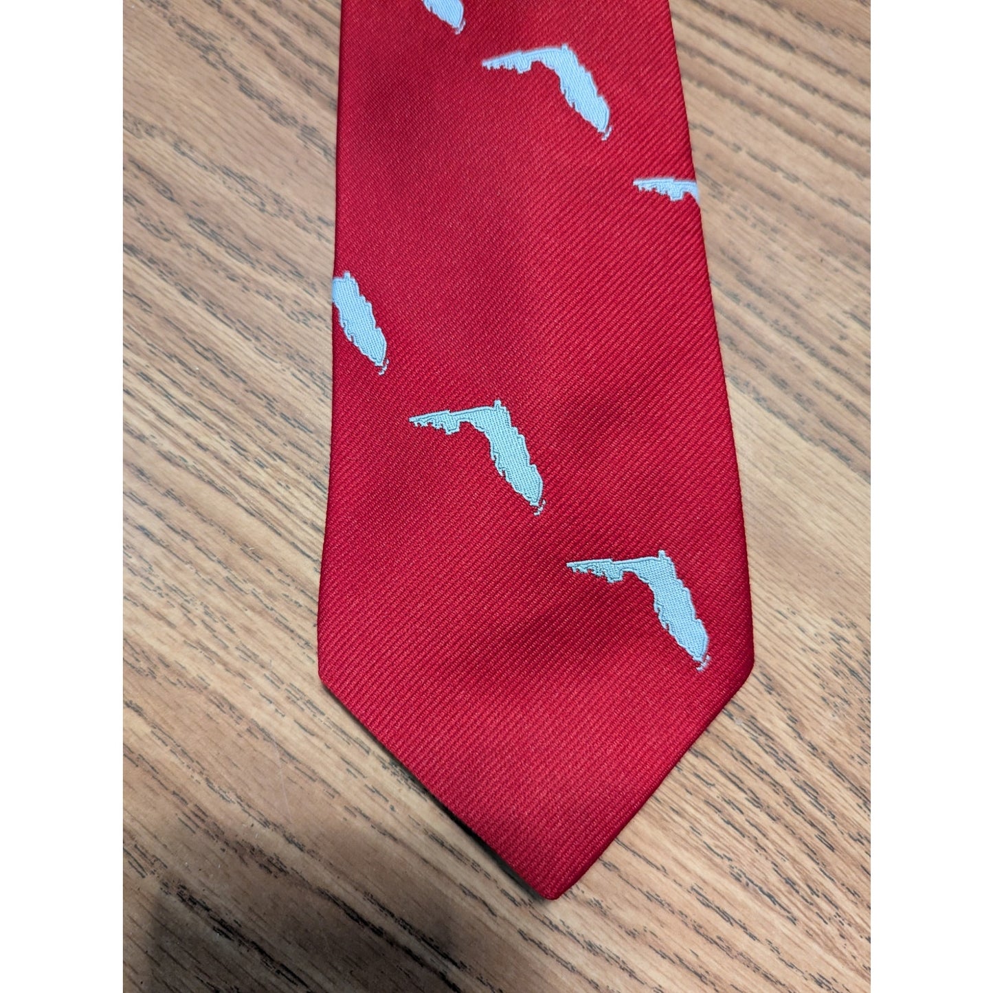 Ketch RED Florida State Logo Republican Maga Men's Necktie Tie Patriot