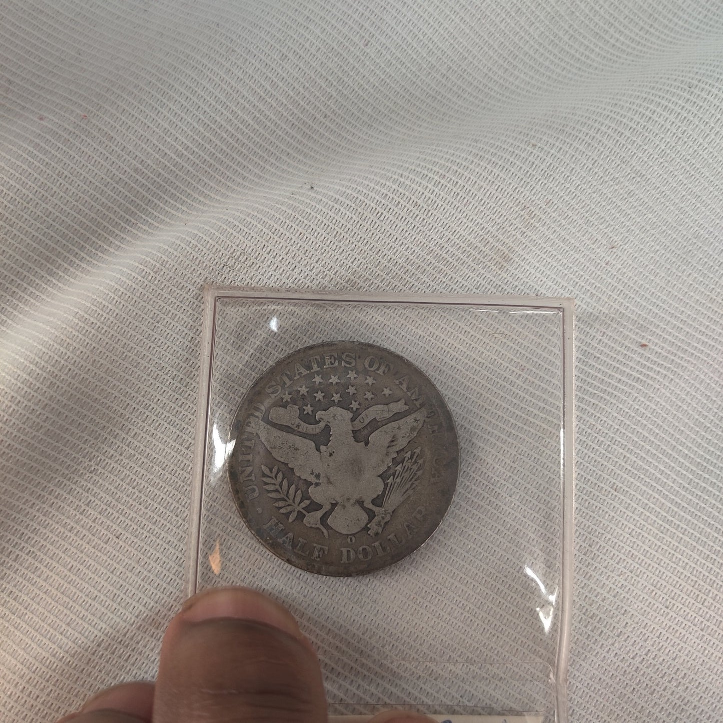 1909-O Barber Silver Half Dollar - Final Year New Orleans Mint Vintage US Coin