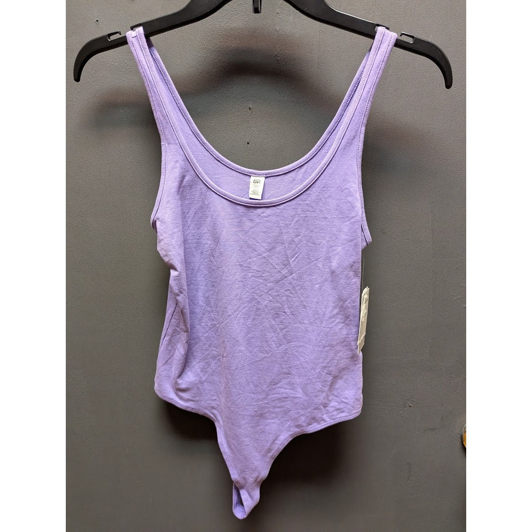 BP. purple tank top style bodysuit thong scoop neck sleeveless Size XS layering
