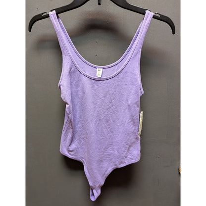 BP. purple tank top style bodysuit thong scoop neck sleeveless Size XS layering