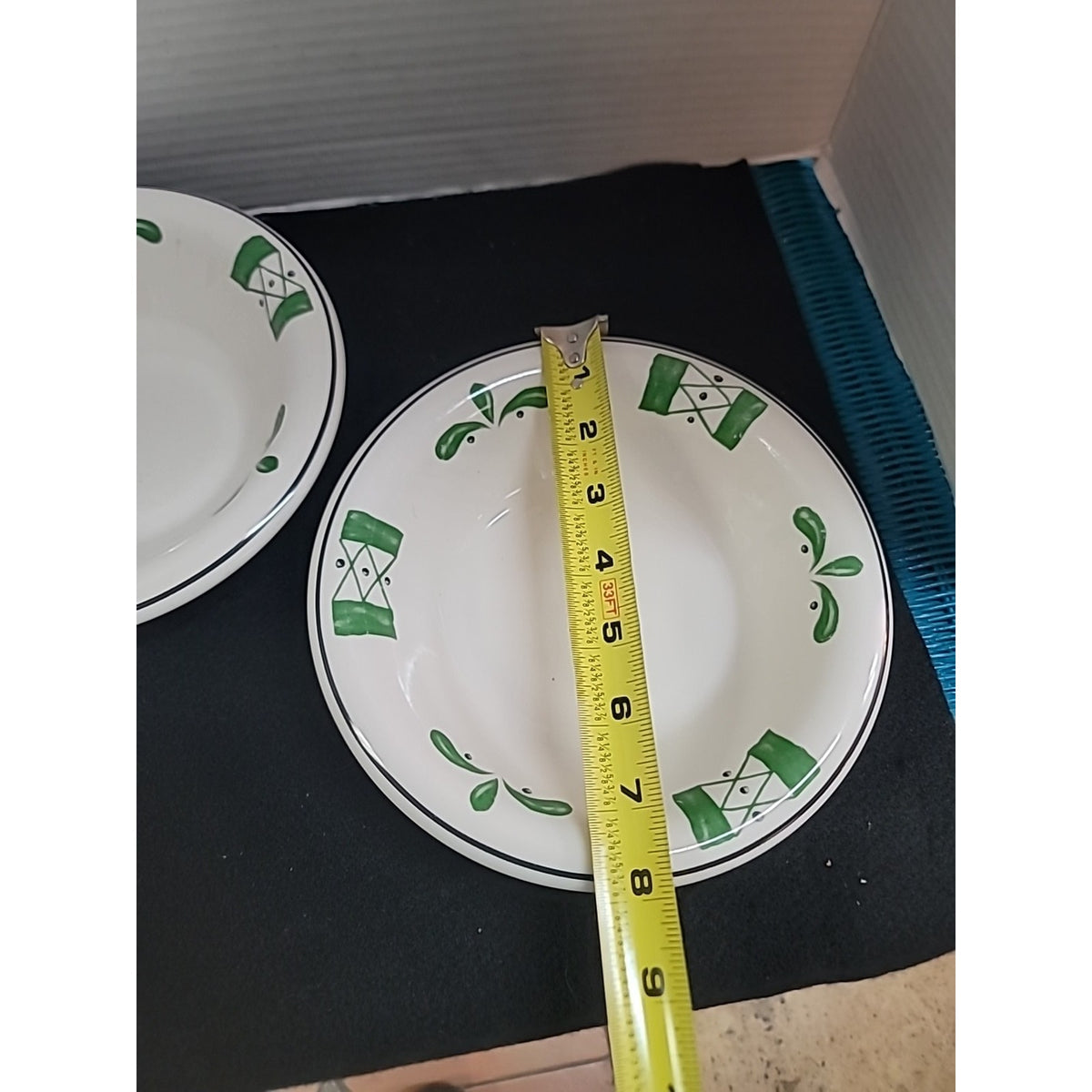 Olive Garden Buffalo China Restaurant Cereal Soup Bowls 8" Set of 2