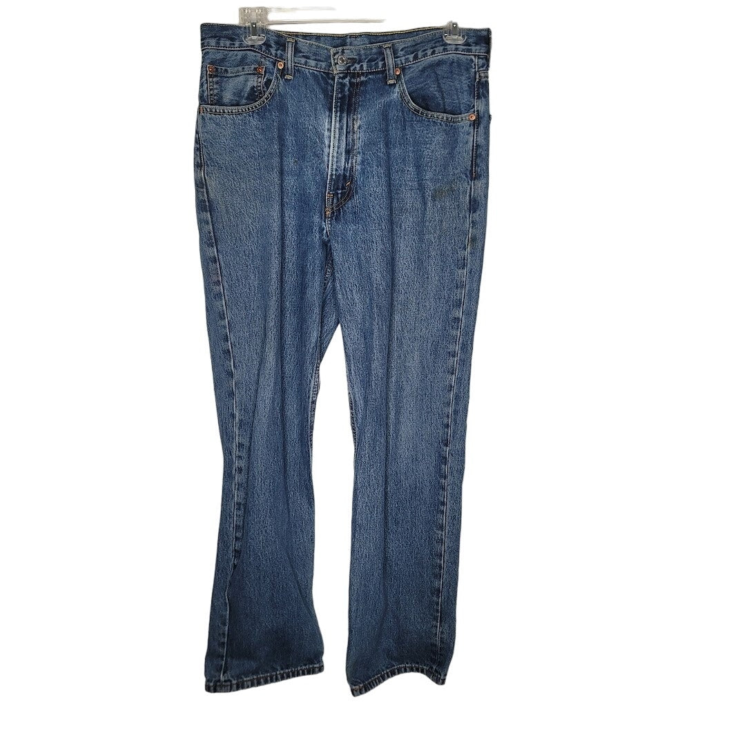 Vintage Levis blue Jeans Denim 550 size 36 Length 32 Preowned