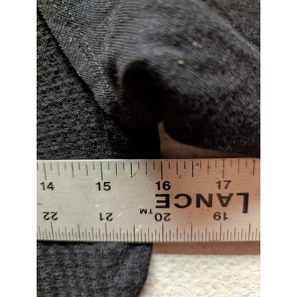 PJ Salvage Black thermal waffle knit Tshirt Womens Size medium layering