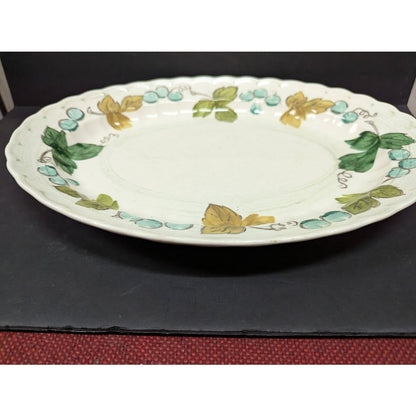 RETIRED Vineyard by Metlox Poppytrail Vernon 14" x 10" Oval Platter Serving