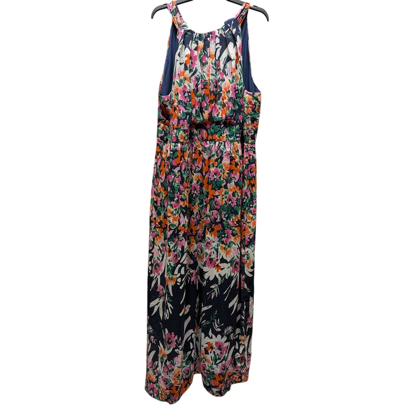Eliza J Floral Halter Neck  Maxi Dress Size 22W NWT Formal Cocktail Party