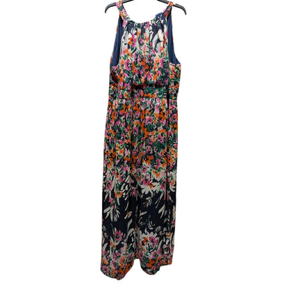 Eliza J Floral Halter Neck  Maxi Dress Size 22W NWT Formal Cocktail Party