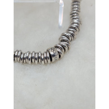 Links of London Sterling Silver Sweetie Bracelet 925 Heavy Y2K
