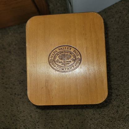 Napa Valley Box Co Wood Adjustable Book CD DVD Holder Rack 19"