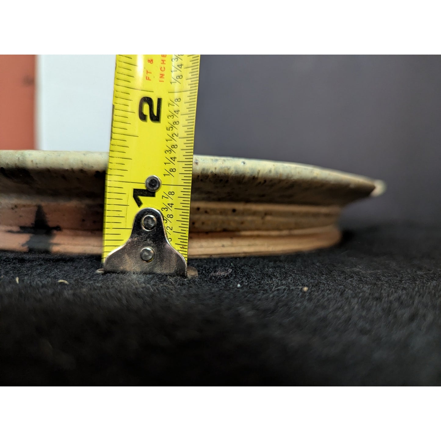 George Griffin Pottery, Sopchoppy Florida Handmade Art Pottery Plate 11"