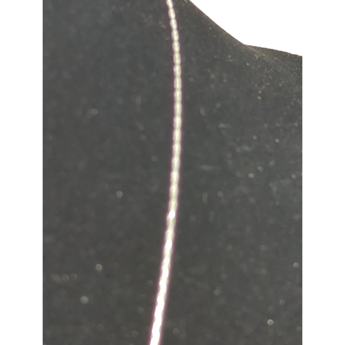 Vintage Minimalist 925 Sterling Silver Delicate Box Chain Necklace 18" overall