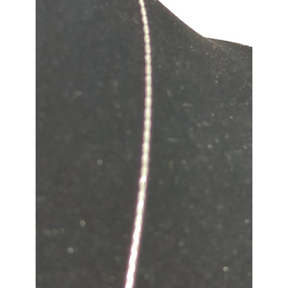 Vintage Minimalist 925 Sterling Silver Delicate Box Chain Necklace 18" overall