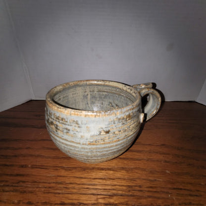 George Griffin Sopchoppy Florida Handmade Art Pottery Large Cappucino Coffee Mug