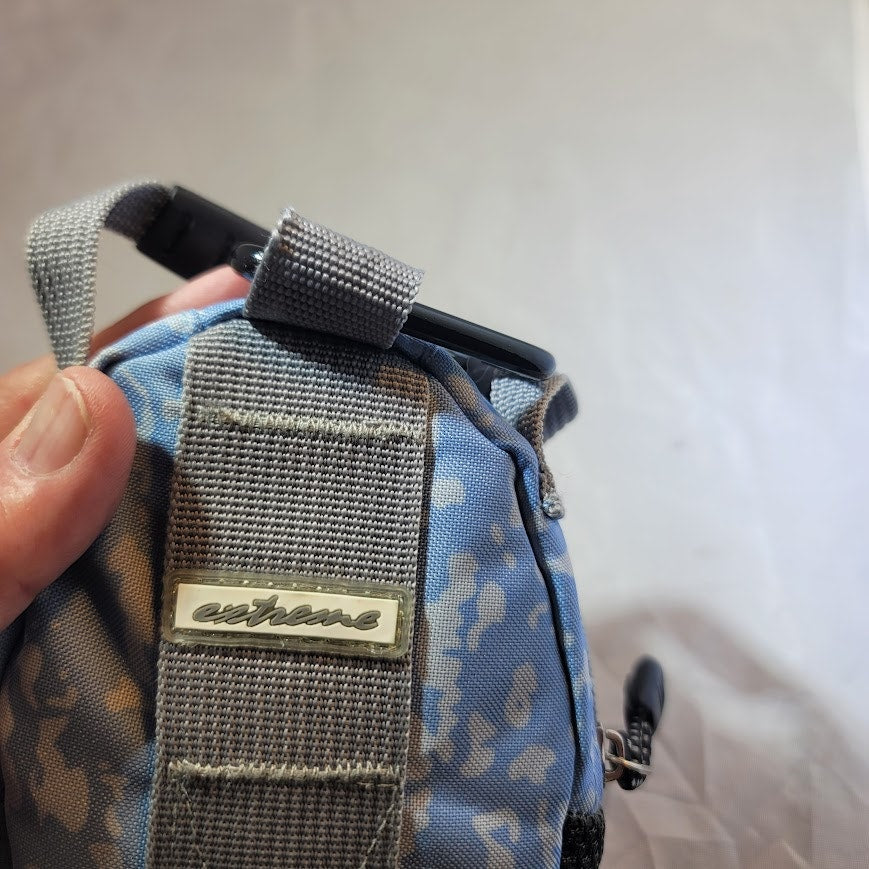 Extreme mini pouch case camera carry all double clips zip case stash snap hook