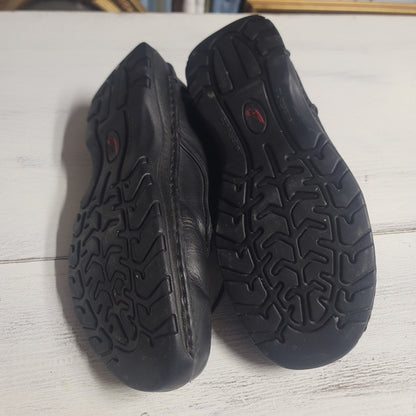 Red Wing Size 10.5D Black Mens Leather Oxford Low Top Work Shoes PreOwned