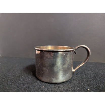 Vintage Oneida Silversmiths Silver Plated Child's Cup Baby Mug