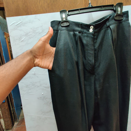 Alex Marie Black Career Pants Straight Leg Petite Lined Professional 4 Petite